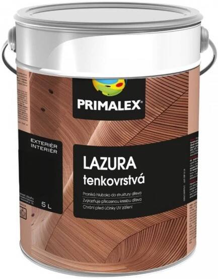 Primalex Lazura tenkovrstvá 5 l 0020 kaštan od 999 Kč