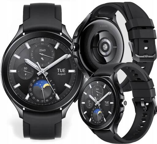 Chytré hodinky Xiaomi Watch 2 Pro 46mm - Black / Black Sport Band černé