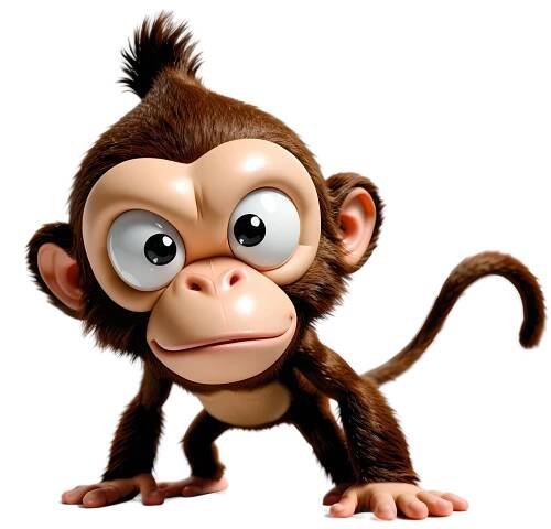 cute little phat monkey