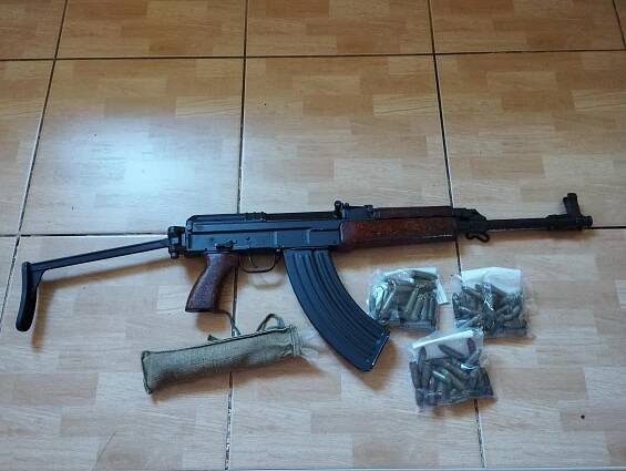 EXPANZNÍ SAMOPAL vz.58+příslušenství-TOP STAV !!! - Sběratelské zbraně