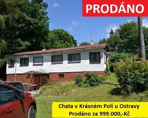 Chata v Krásném Poli.
