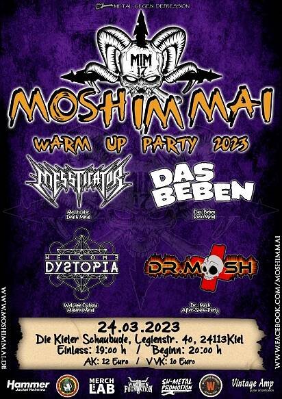 Warm up Party Tour – Mosh im Mai