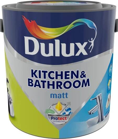 Dulux Interiérová emulzná farba Kitchen & Bathroom Matt ohnivé flamenco 2,5 l
