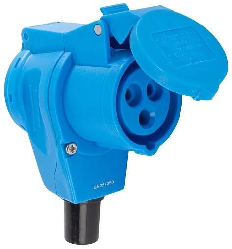 CEE zásuvka Jäger Direkt 230 V – úhlová