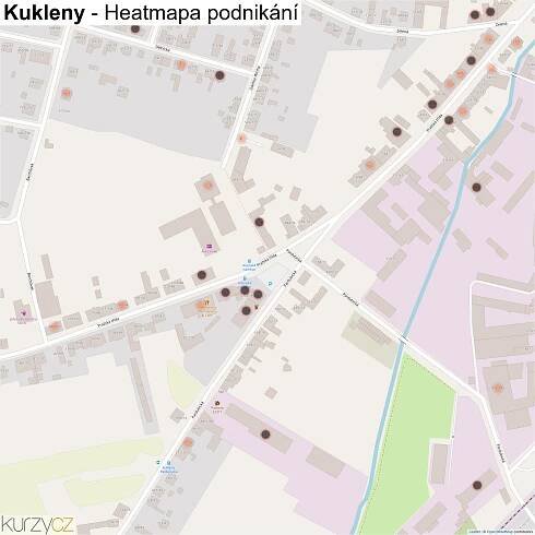 Kukleny - mapy | Kurzy.cz