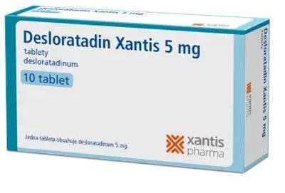 DESLORATADIN XANTIS 5MG neobalené tablety 30