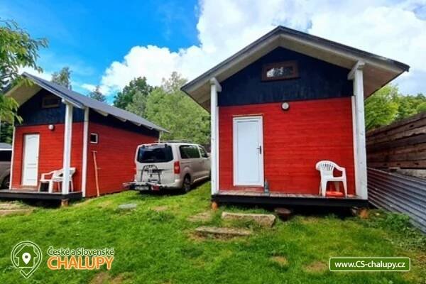 Chaty u rybníka a Singltreku pod Smrkem (6C-110): CS chalupy, pronájem chaty a chalupy
