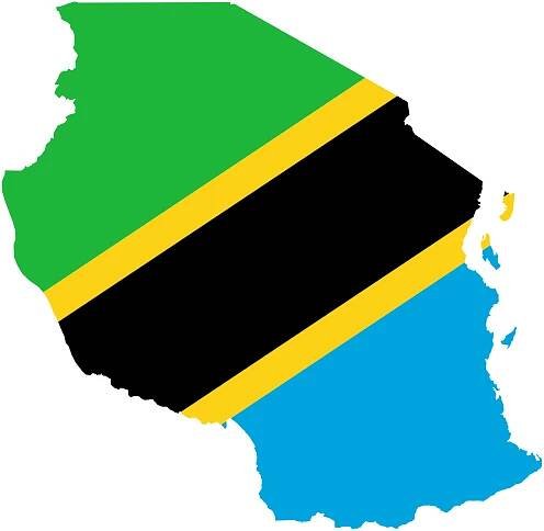 Tanzanie | Mapy | Ilustrační obrázek, klipart, stahujte zadarmo