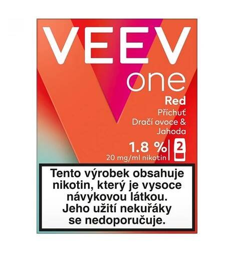 VEEV ONE náplň Red 20mg - 2ks - VAPORISM