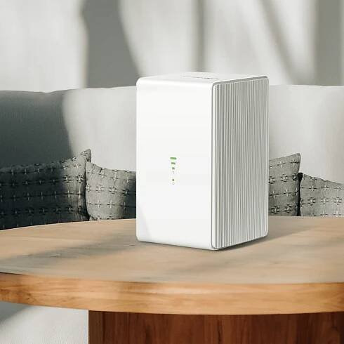 Nový Wi-Fi LTE router Mercusys MB110-4G umožňuje přístup k internetu pro více zařízení prakticky kdekoliv