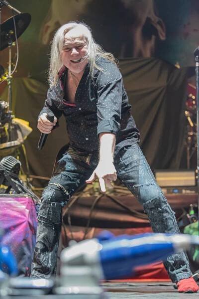 FOTOREPORT: V Praze se setkaly legendy. V O2 areně vystoupili Judas Priest, Saxon a Uriah Heep