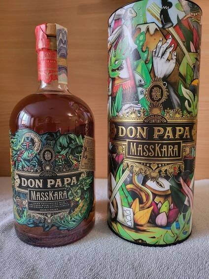Don papa Masskara Street art investiční alkohol na prodej - Alkobazar.cz