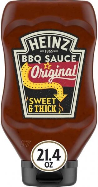 Buy HeinzOriginal Sweet & Thick BBQ Sauce (21.4 oz Bottles, Pack of 6 ...