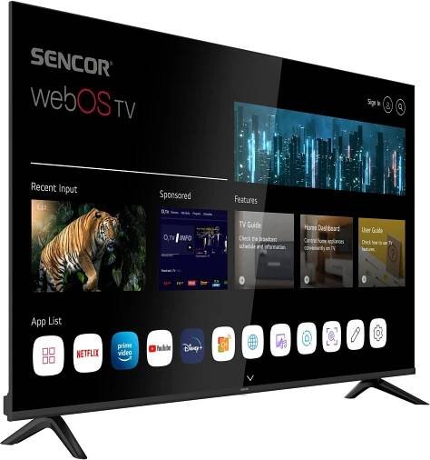 Televize SENCOR SLE 55US801TCSB 8989 Kč