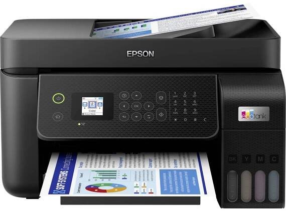Epson EcoTank ET-4800 multifunkční tiskárna A4 tiskárna, skener, kopírka, fax ADF, duplexní, LAN, USB, Wi-Fi, Tintentank