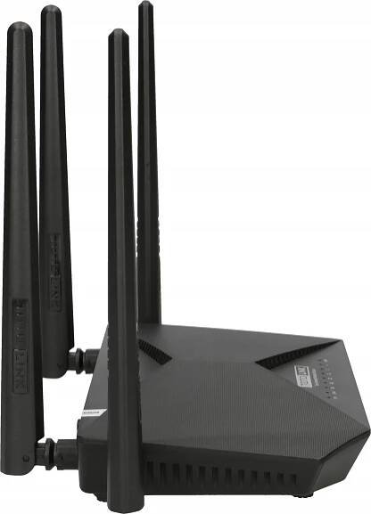 TOTOLINK A3002RU_V3 - trådløs router - bezdrátový router Gigabit Ethernet Dvoupásmový (2,4 GHz / 5 GHz) Černá