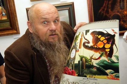 OBRAZEM: Malíř Vojkůvka představil svůj kalendář