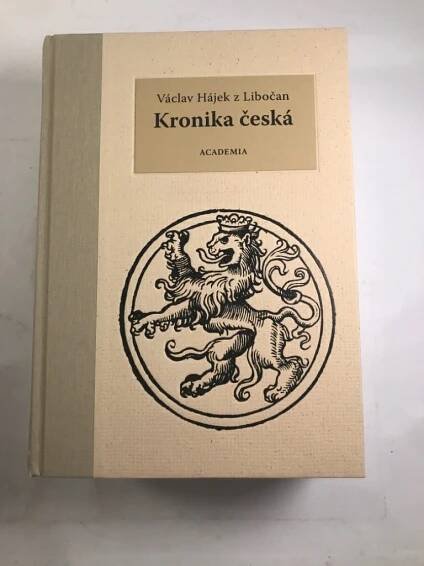 Václav Hájek z Libočan: Kronika česká