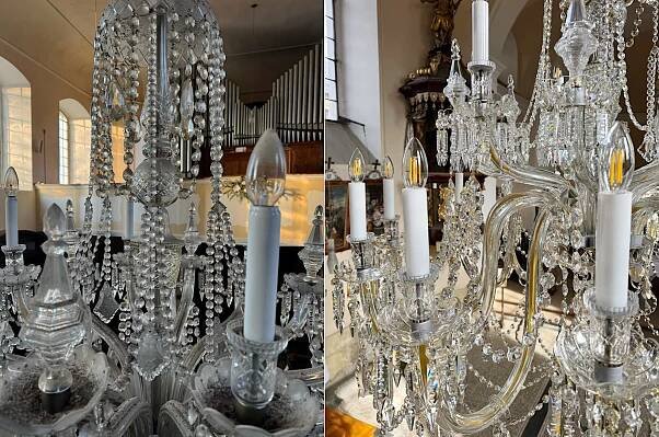 Repasování a renovace svítidel - ArtGlass Lighting