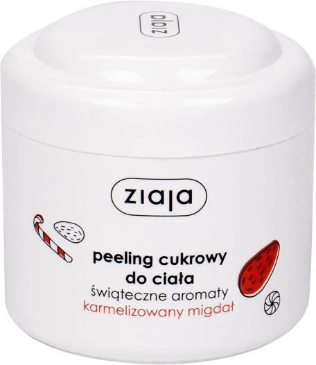 Tělový peeling Ziaja Caramelised Almond, 200 ml