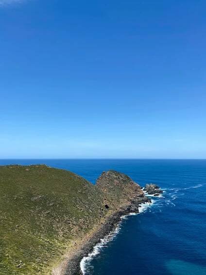 Bruny Island coastal line