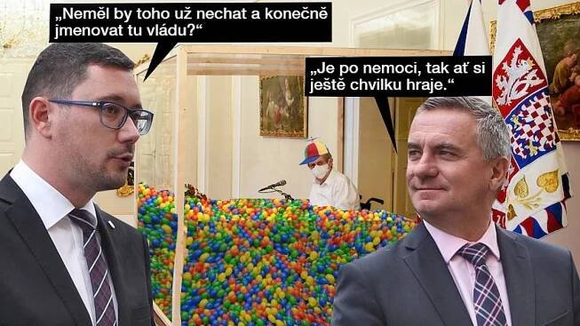 Vtipy roku 2021: Češi se bavili výsledkem voleb i Zemanovým „akvárkem“