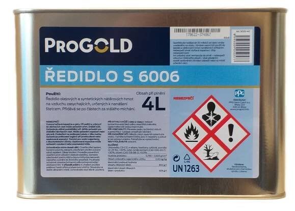 Ředidlo olejo-syntetické S6006 4,0l