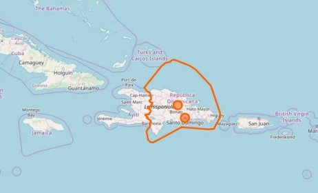 Poloha a mapa Dominikánské republiky | Rádi cestujeme | nejen levné letenky, ubytování, zimní pobyty