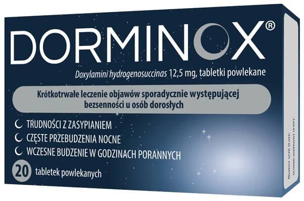 Dorminox 12,5 mg x 20 tablet