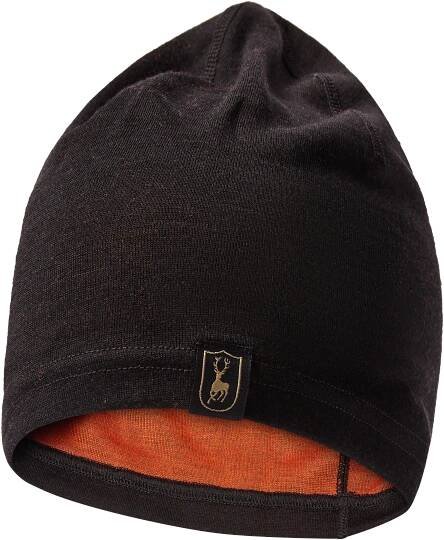Quinn Merino Beanie Black Oak