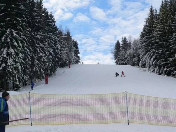 Ski areál Kačenčina sjezdovka - Olešnice v O.h. - informace a mapa