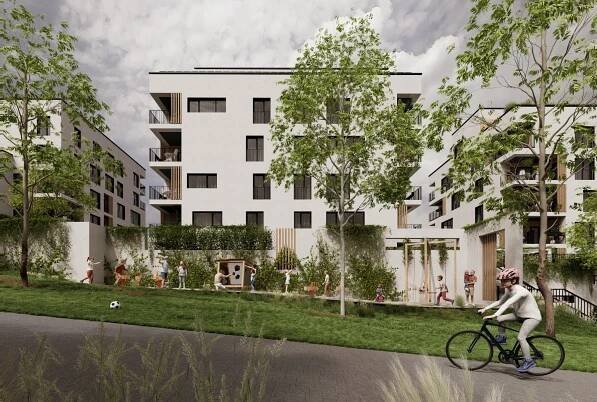 Nový pasivní byt 4+kk s předzahrádkou v projektu Terra Barrandov, Praha 5, obrázek č.4