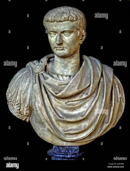 Roman Emperor Tiberius Augustus born Tiberius Claudius Nero 42 BC 16