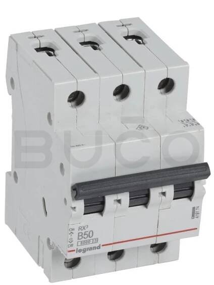 Istič RX - 50A/3P/B, 6kA