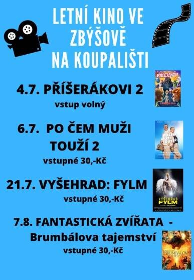 Letní kino na koupališti - Vyšehrad: Fylm