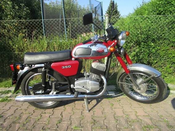 Jawa 350/634-4-03. - Ústí nad Orlicí - Bazar