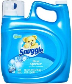 Snuggle Liquid Fabric Softener, Blue Sparkle, 145 ounce, 181 Loads - Walmart.com