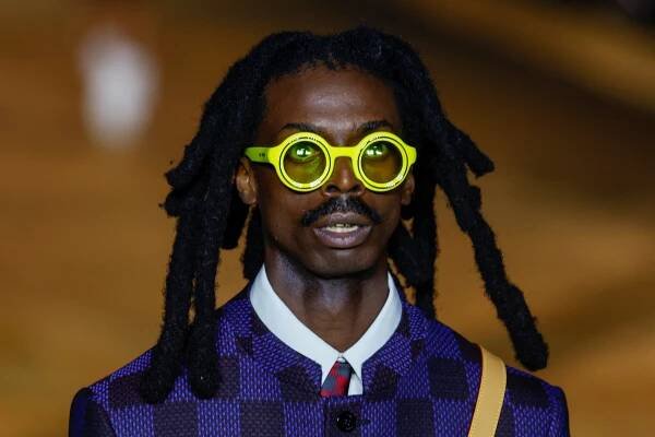 Louis Vuitton collection show during Men's Fashion Week in Paris