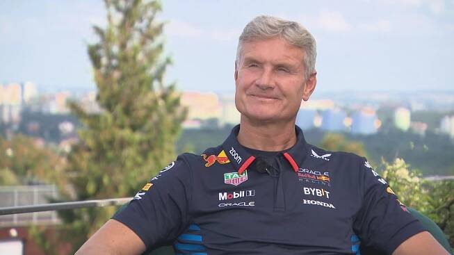 V Česku je dobrá atmosféra, libuje si Coulthard. Česku by přál závod F1