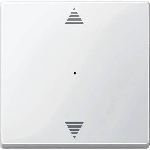 vypínač a zásuvka SCHN MTN619419 Kryt pro 1-násobný tlač. modul, šipky, Polar, System M