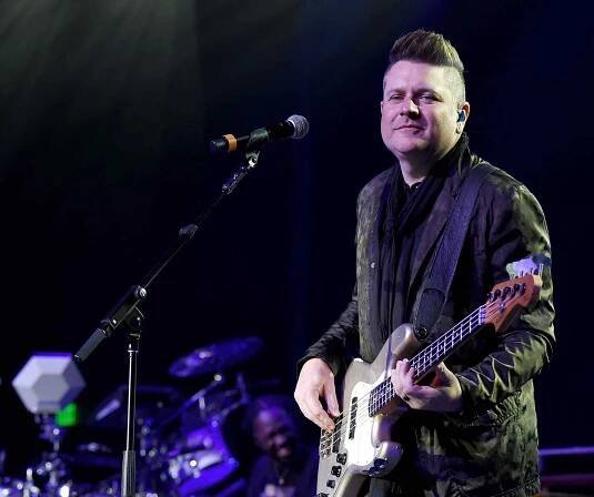 Jay DeMarcus from Rascal Flatts Big Machine Label Group in concert at CRS, Nashville, USA - 15 Feb 2019