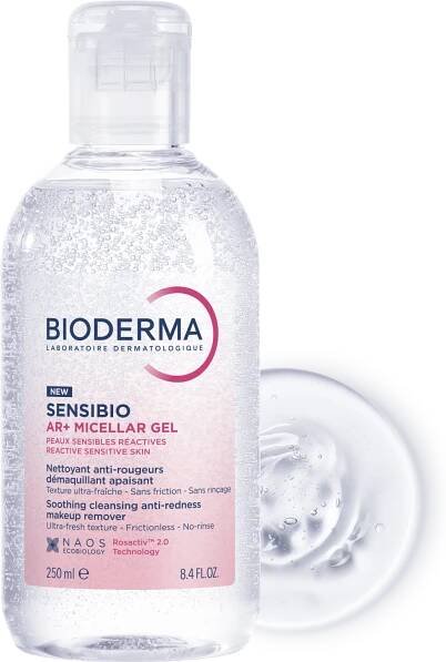 Bioderma Sensibio AR+ Micelární čistící gel pro reaktivní pleť se začervenáním 250 ml