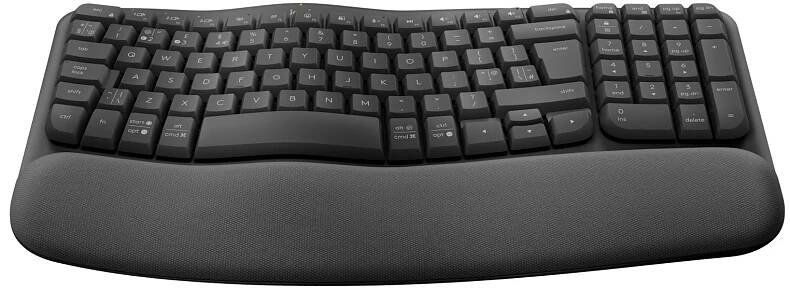 Ergonomická klávesnice Logitech Wave Keys nikdy nebyla levnější. Zvlněný model koupíte za 1359 Kč