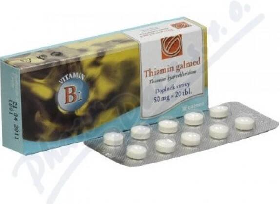 Galmed Thiamin Opti 50 mg 20 tablet