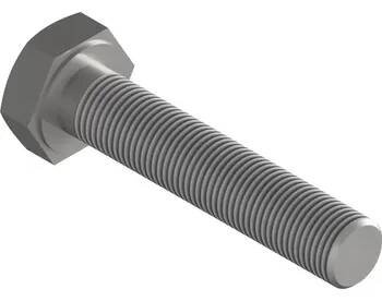 Šroub Šroub se šestihrannou hlavou DIN 961 8.8 Zn M16x1,50x70