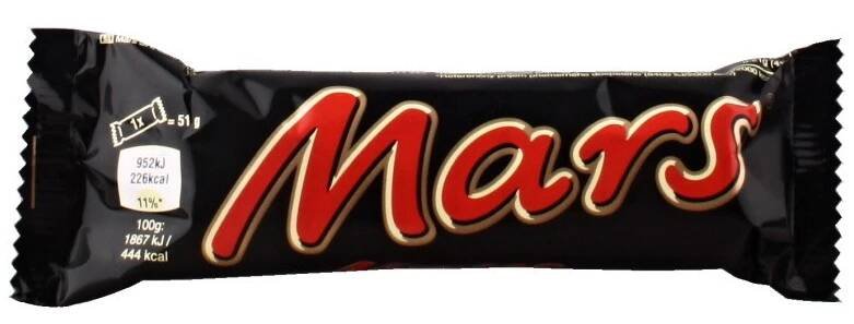 Mars tyčinka 51g /40ks/ - Tyčinky | Maneo s.r.o.