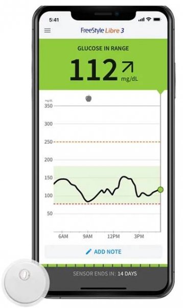 Freestyle Libre continuous glucose monitoring | Milk & Honey Nutrition