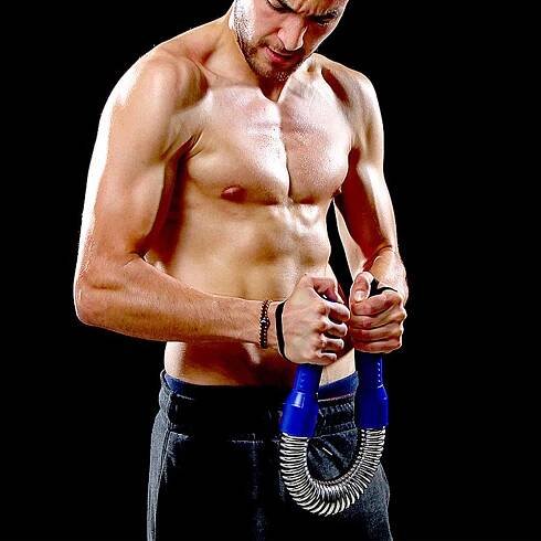 30kg Power Twister Bar Silový trénink na posilování horní části těla na posilování hrudníku paží