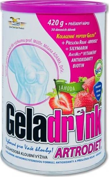 Orling Geladrink Artrodiet nápoj 420 g jahoda od 598 Kč