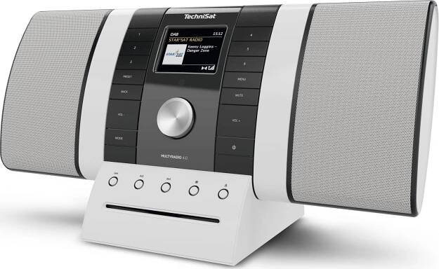 Technisat Multyradio 4.0, černá/bílá